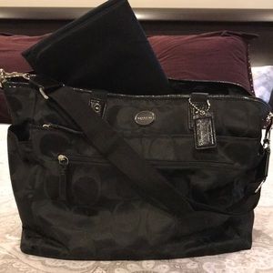 Coach diaper bag